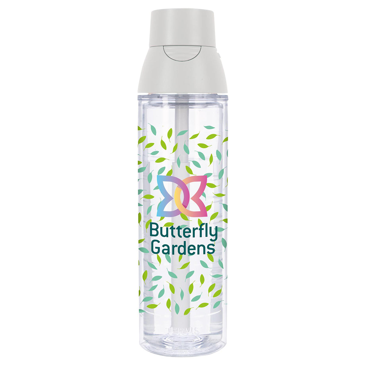 Tervis Light Grey Venture Light Bottle with 2-in-1 Versa Lid 24 oz. - Printed