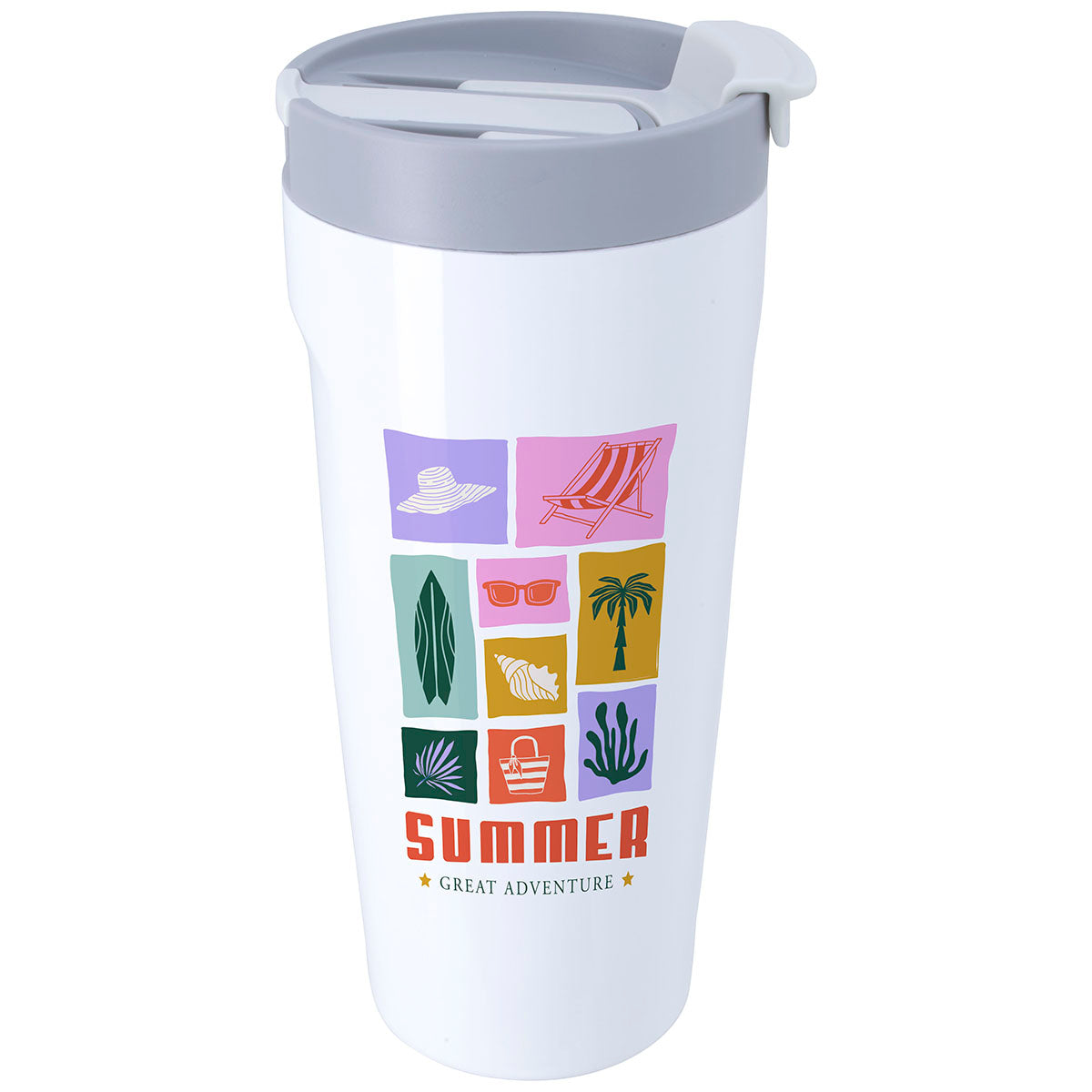 Koozie White Whim Sip-or-Drink Recycled Tumbler - 26 oz.
