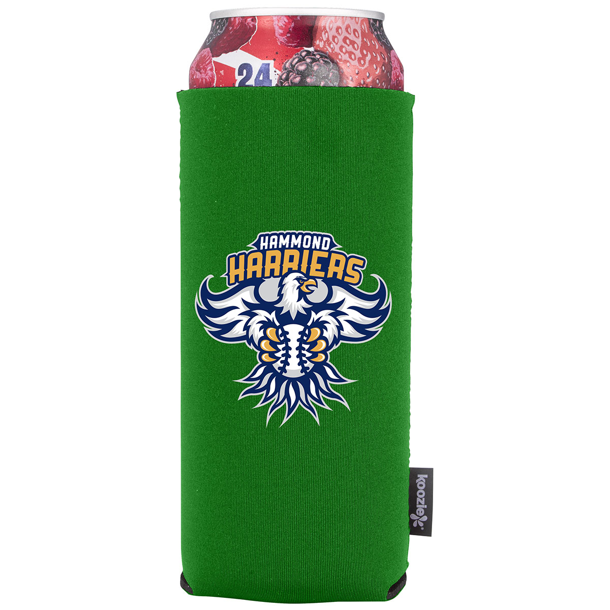 Koozie Forest Green Taller RPET Can Cooler - 24 oz.