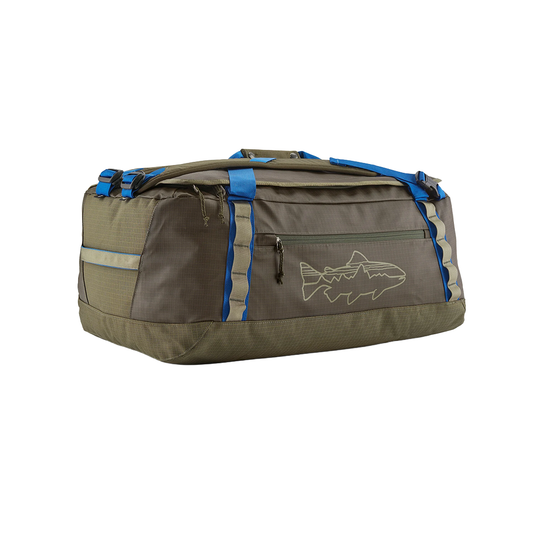 Patagonia Basin Green with Fitz Trout Basin Green with Fitz Trout Hole Duffel 55L