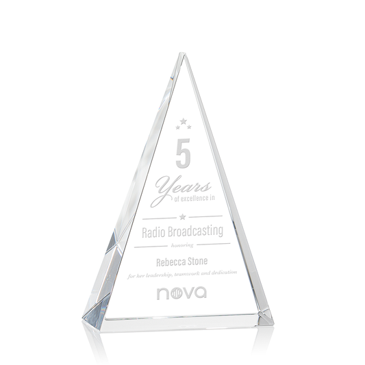 St. Regis Clear Monroe Award - 6"