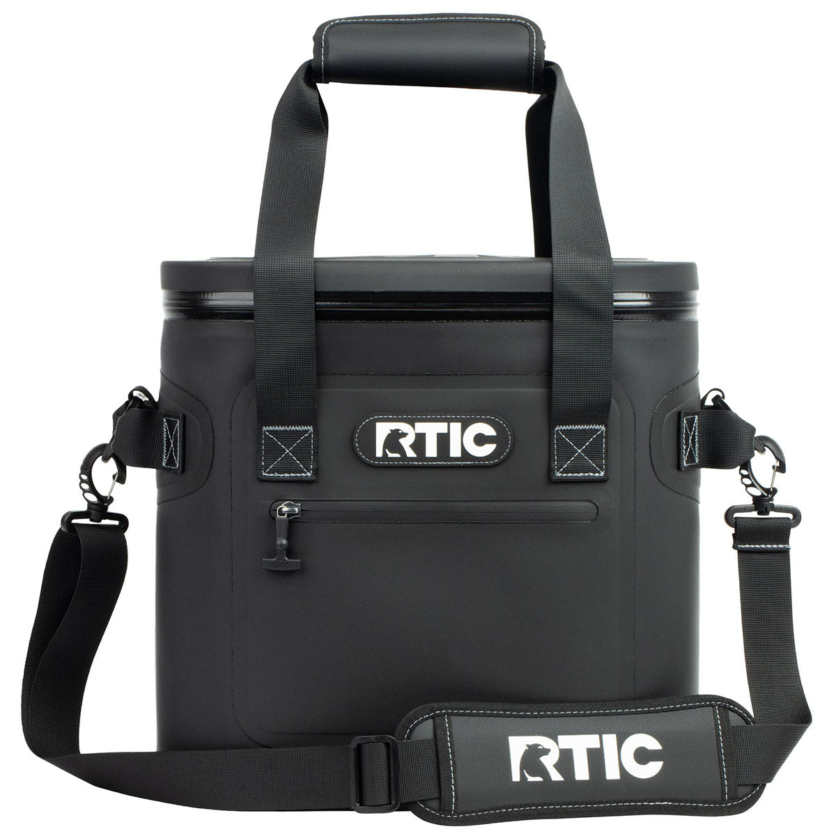 RTIC Black 20 Can Ultra-Tough Soft Cooler