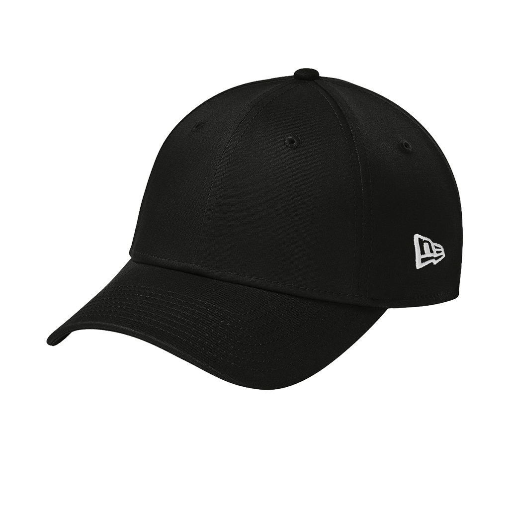 New Era 39THIRTY Flag Black Structured Stretch Cotton Cap