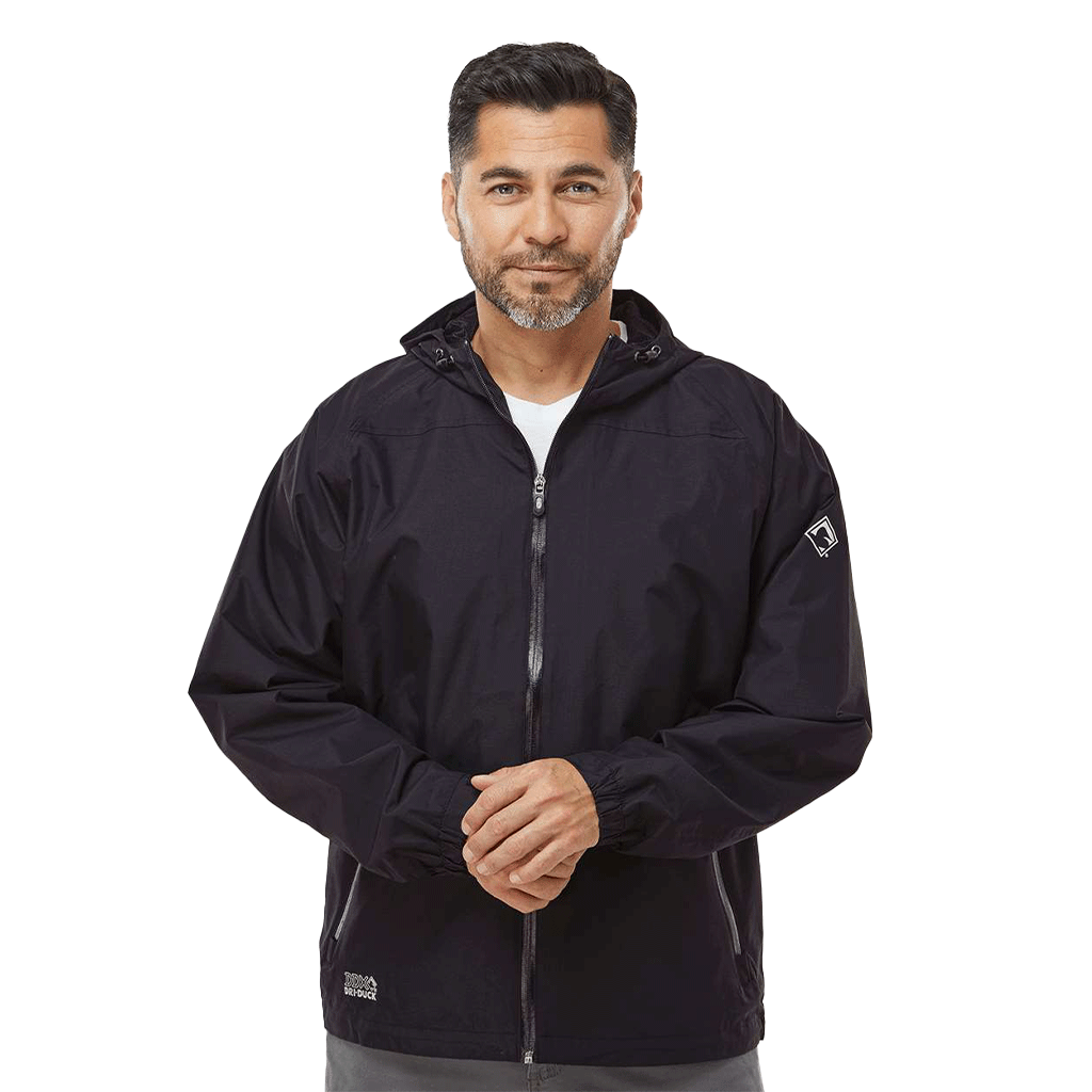 Dri Duck Unisex Black Torrent Waterproof Hooded Jacket