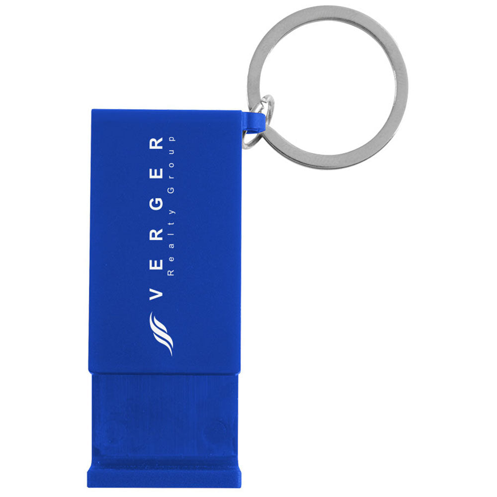 Hit Royal Blue rABS Clip Phone Stand Key Ring