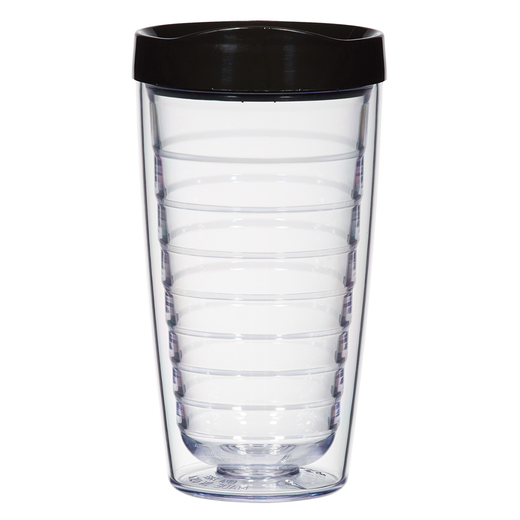 Hit Black 16 Oz. Newbridge Double Wall Tumbler