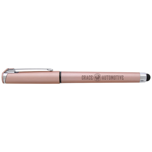 48-Hour Good Value Metallic Rose Gold with Black Ink Cali Stylus Pen