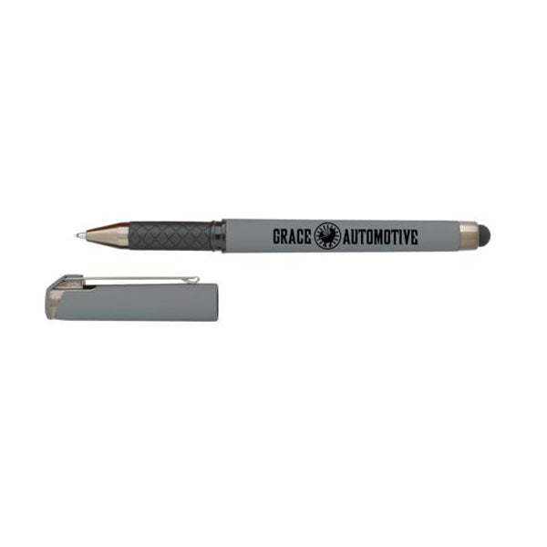 Good Value Slate Grey Cali Stylus Gunmetal Suede RABS Pen