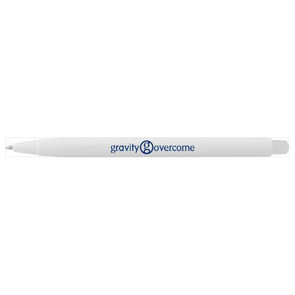 Good Value White with Black Ink Jackson Pen