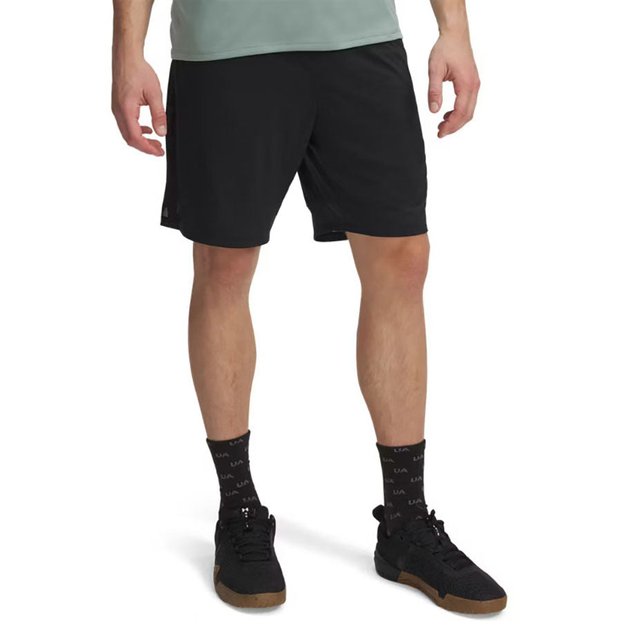 Under Armour Men's Black/Black/Castlerock Tech Vent 9" Shorts