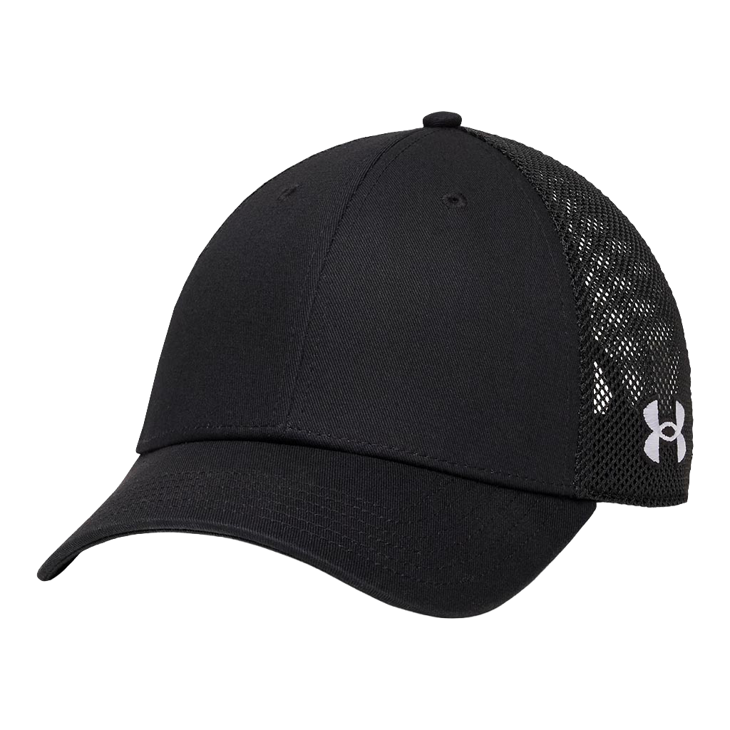 Under Armour Black Team Mid Trucker