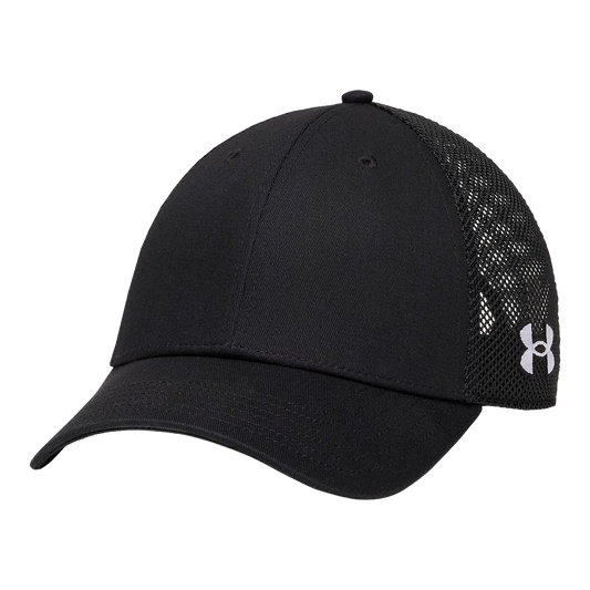 Under Armour Black Team Mid Trucker
