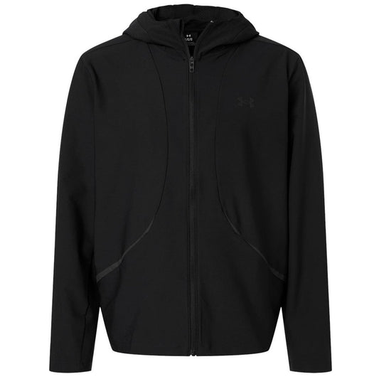 Under Armour Men's Black/Black Unstoppable Woven Full-Zip Jacket