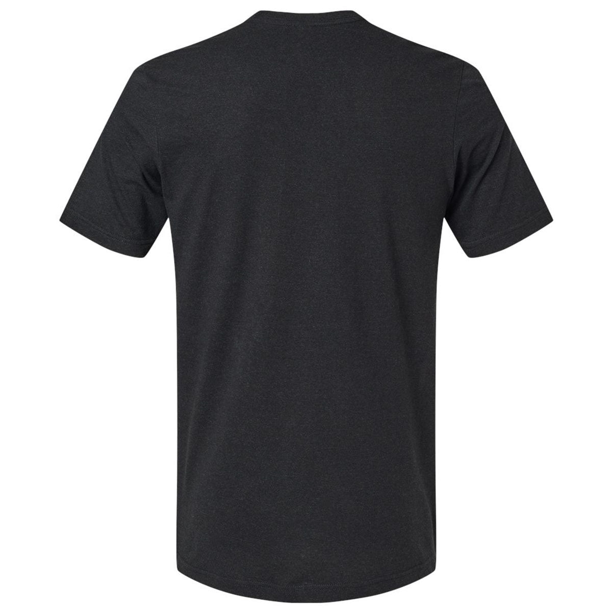 Tultex Unisex Heather Black Combed CVC T-Shirt