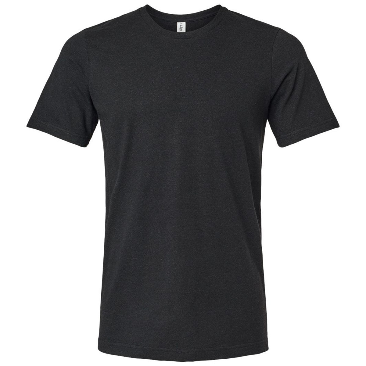 Tultex Unisex Heather Black Combed CVC T-Shirt