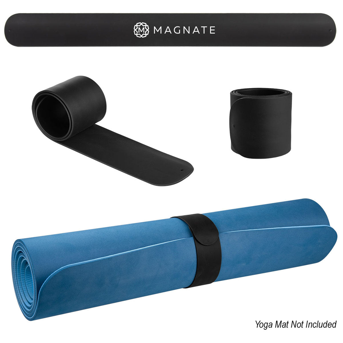 Hit Black Yoga Mat Slap Strap
