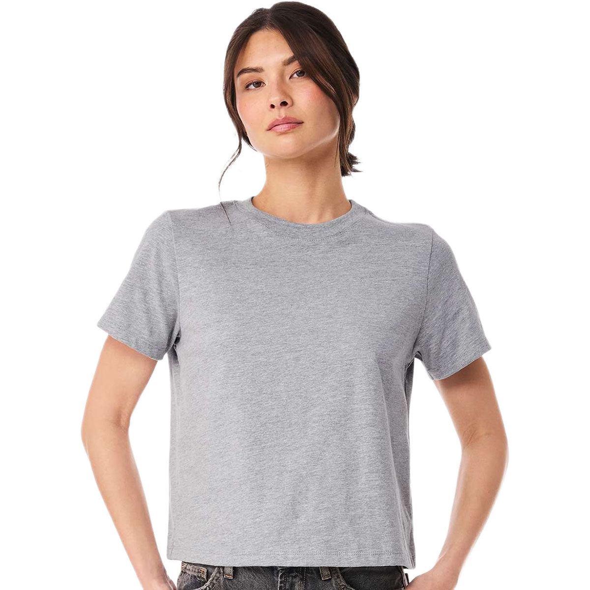 Bella + Canvas Women's Athletic Heather 6 oz Heavyweight Tee
