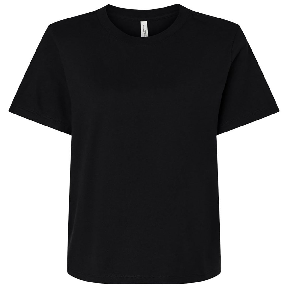 Bella + Canvas Women's Black 6 oz Heavyweight Tee
