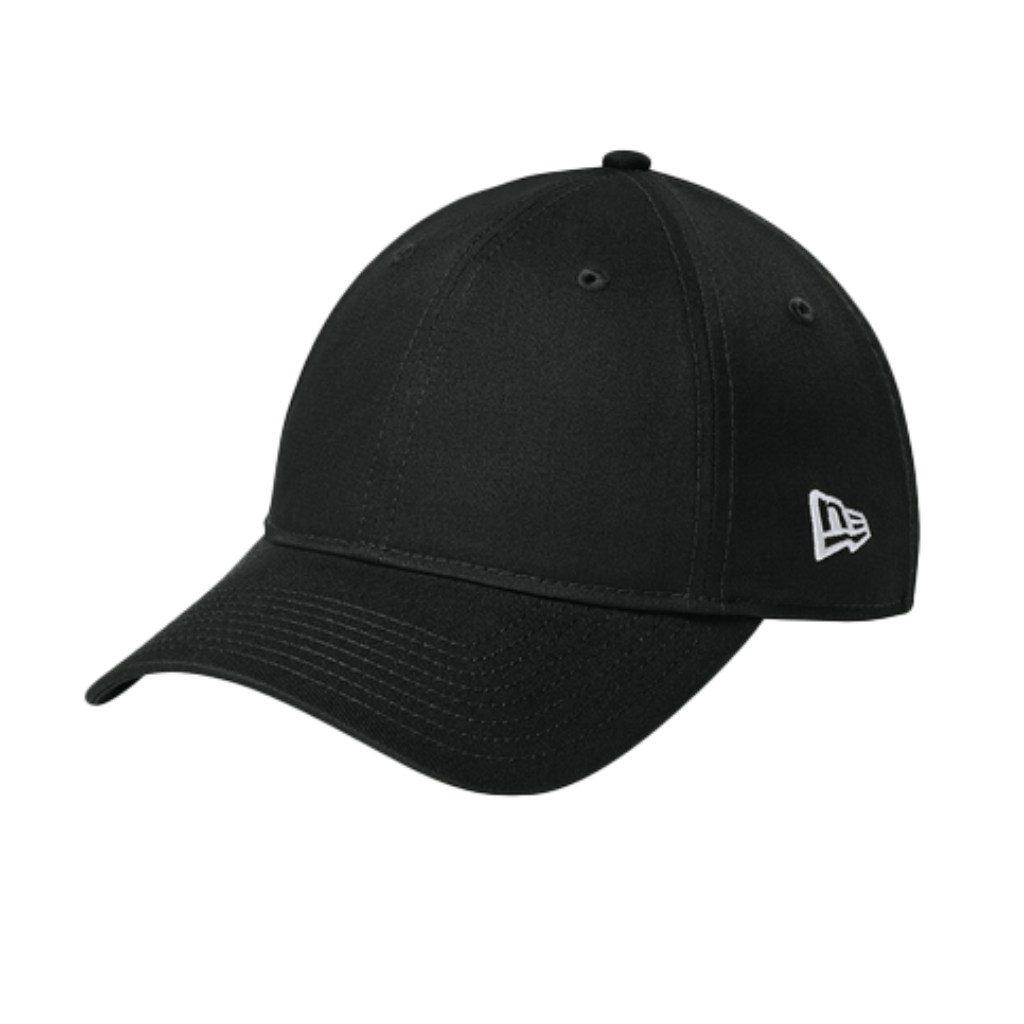 New Era Flag Black Adjustable Unstructured Cap