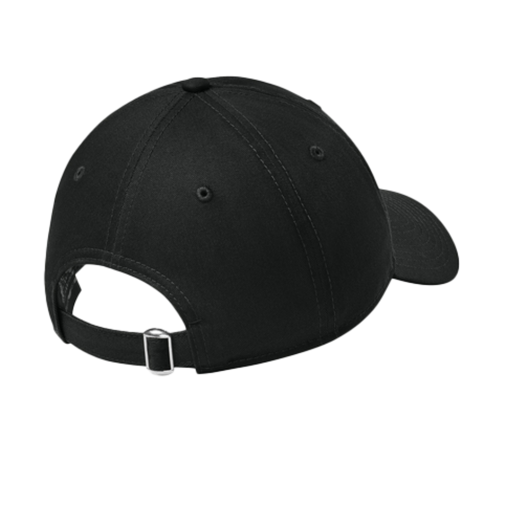 New Era Flag Black Adjustable Unstructured Cap