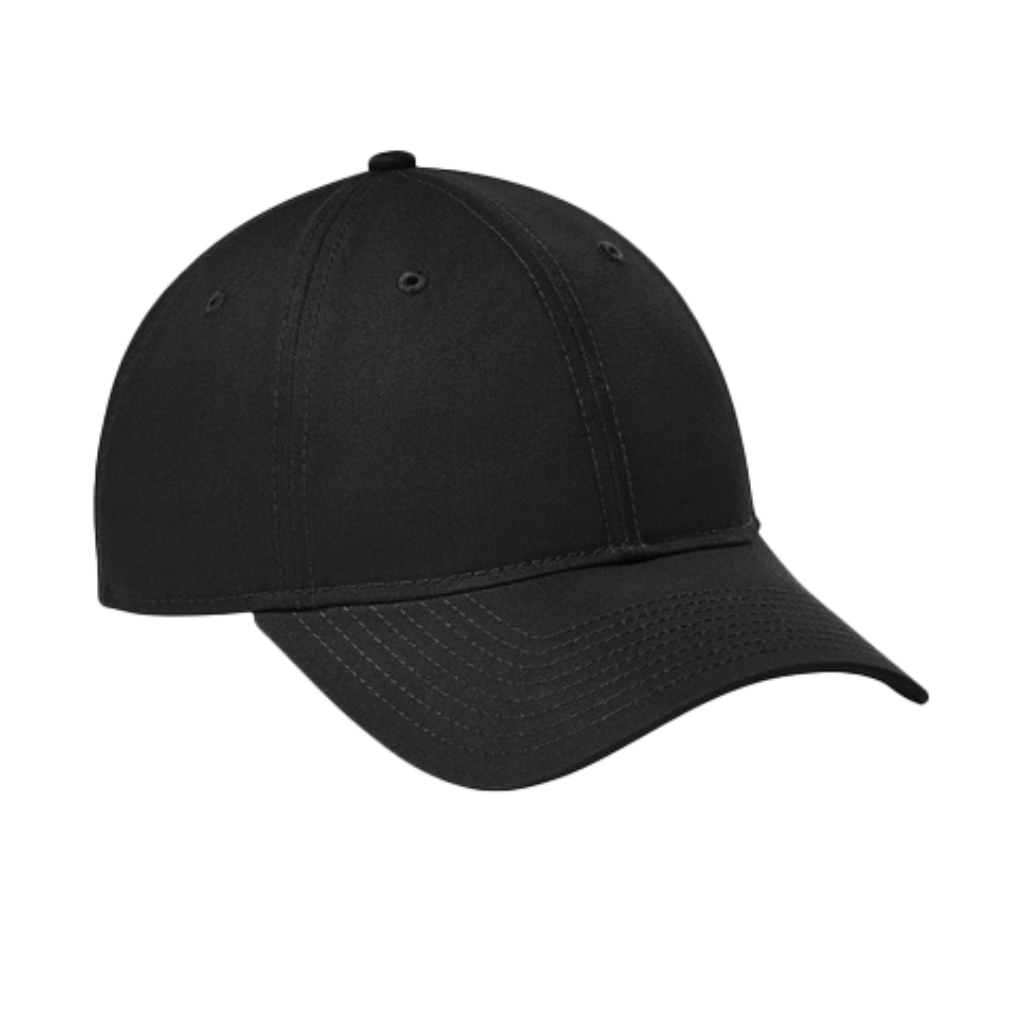 New Era Flag Black Adjustable Unstructured Cap