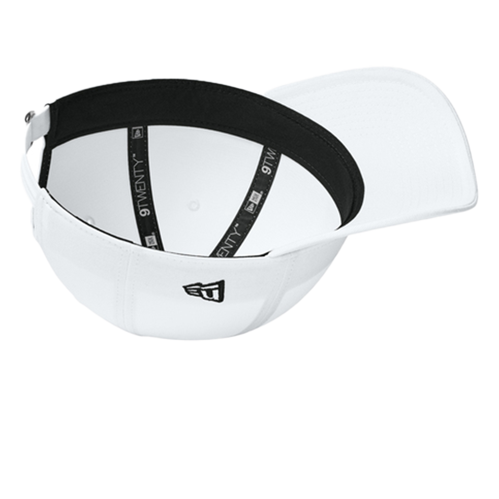 New Era Flag White Adjustable Unstructured Cap