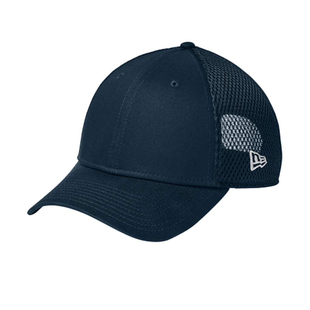 New Era Flag Deep Navy Snapback Contrast Front Mesh Cap