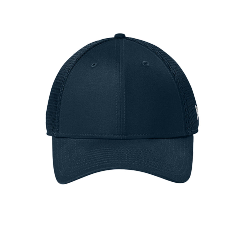 New Era Flag Deep Navy Snapback Contrast Front Mesh Cap
