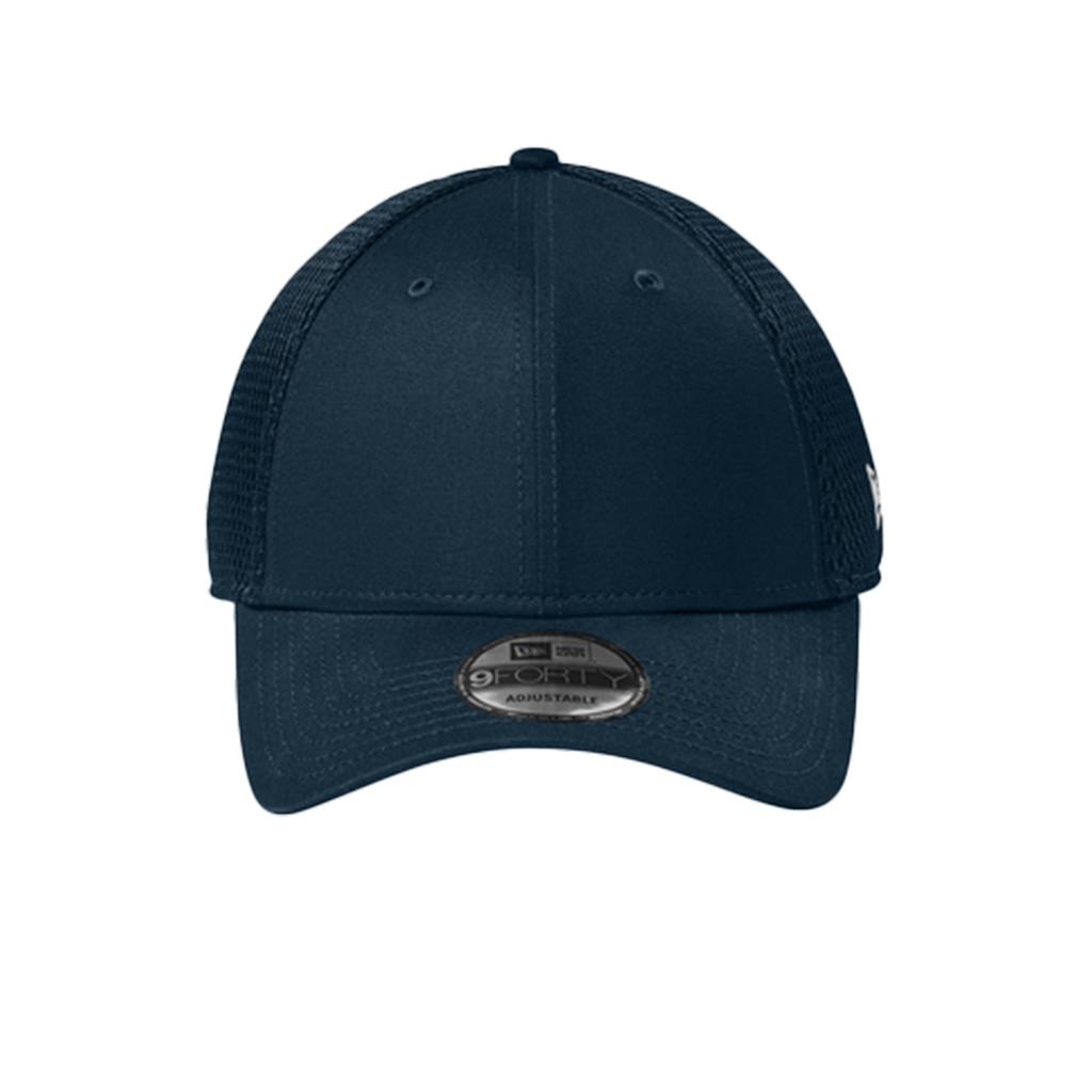 New Era Flag Deep Navy Snapback Contrast Front Mesh Cap