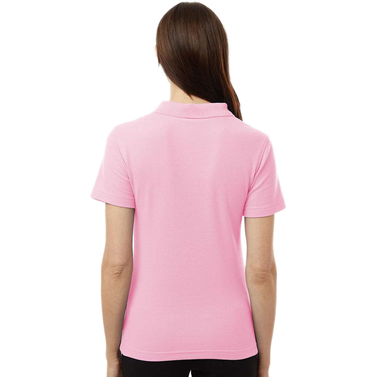 AllPro Women's Light Pink Pique Polo