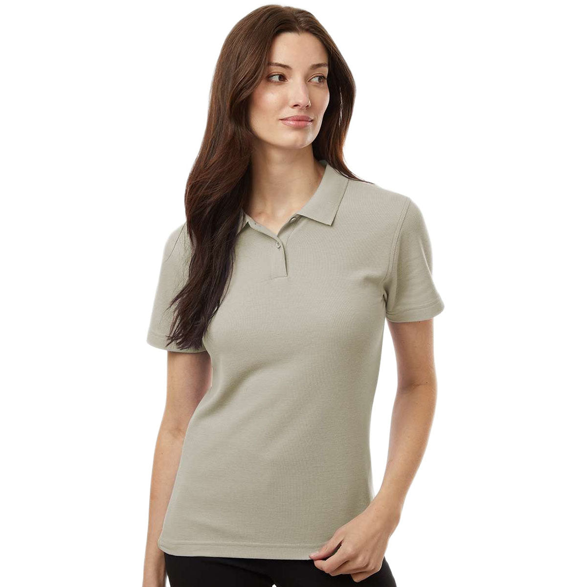 AllPro Women's Sand Pique Polo