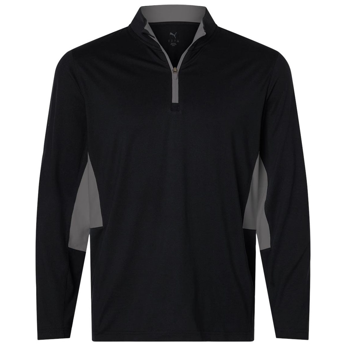Puma Golf Men's Puma Black/Slate Sky Pure 2.0 Quarter-Zip