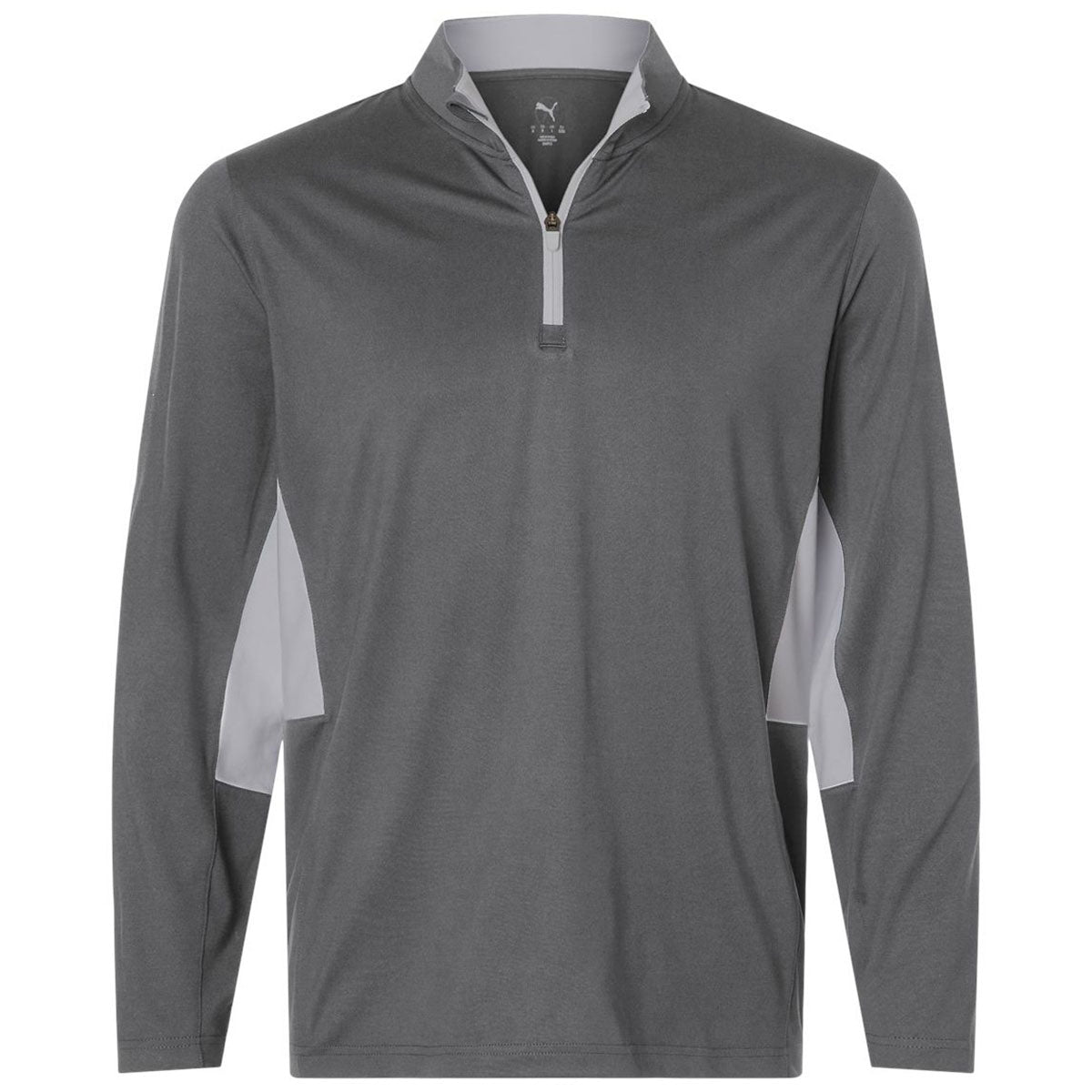 Puma Golf Men's Slate Sky/Ash Grey Pure 2.0 Quarter-Zip