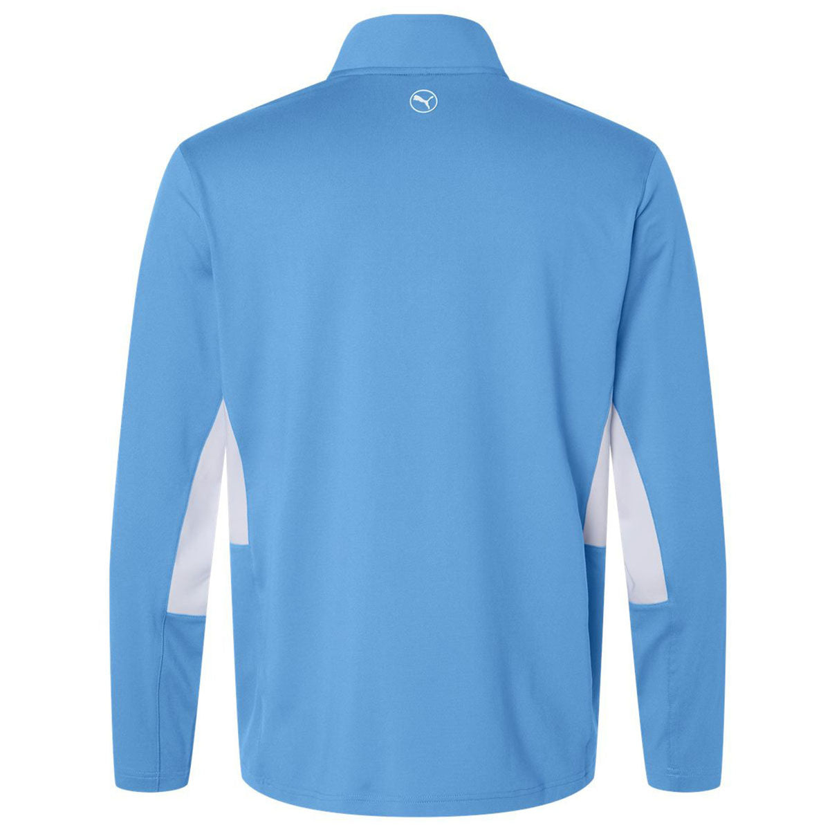 Puma Golf Men's Team Light Blue/White Glow Pure 2.0 Quarter-Zip