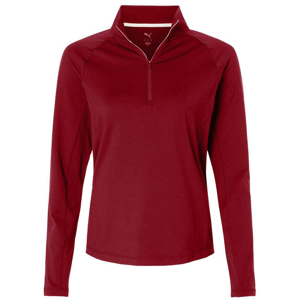 Puma Golf Women's Dark Crimson Pure 2.0 Quarter-Zip