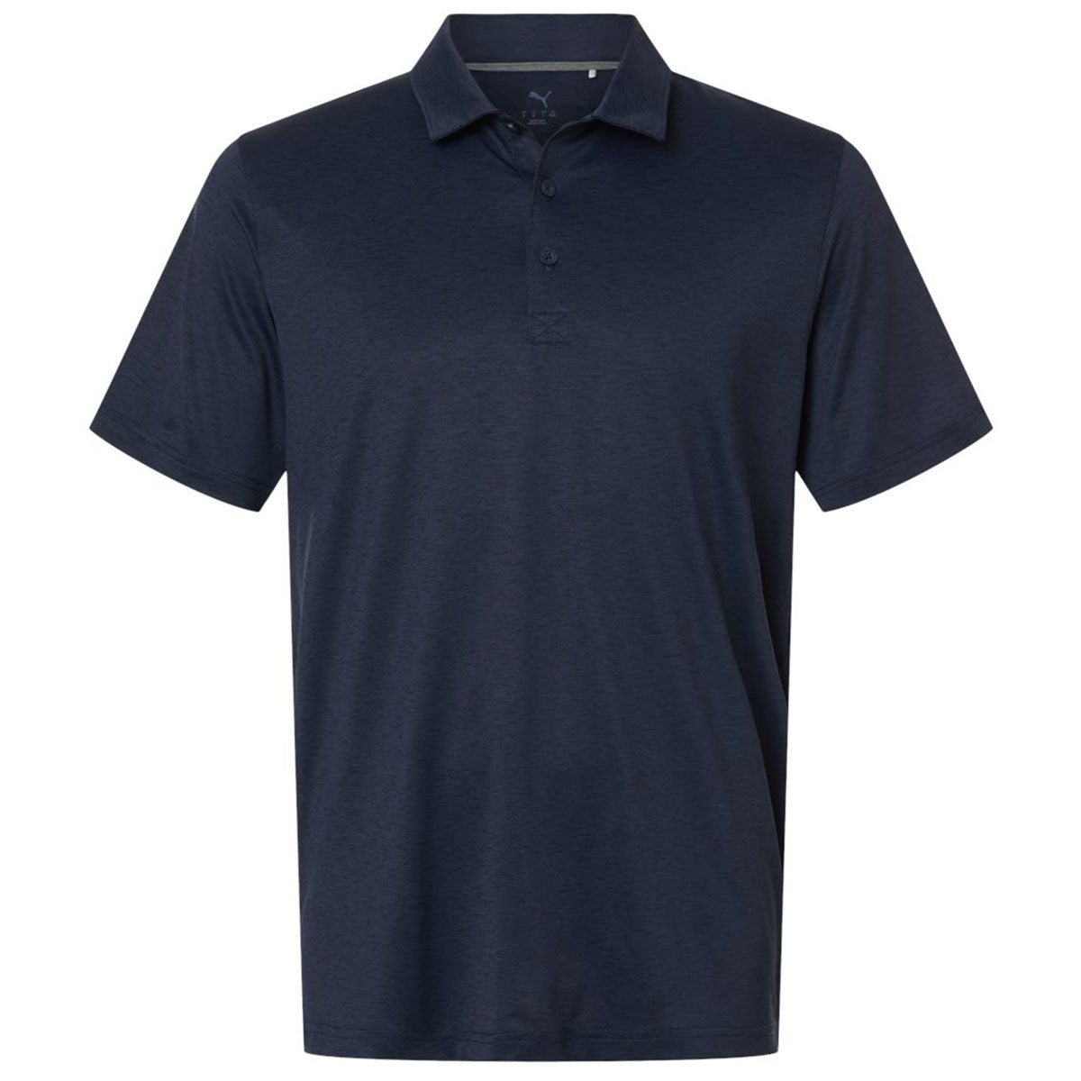 Puma Golf Men's Deep Navy Heather Icon Heather Polo 2.0