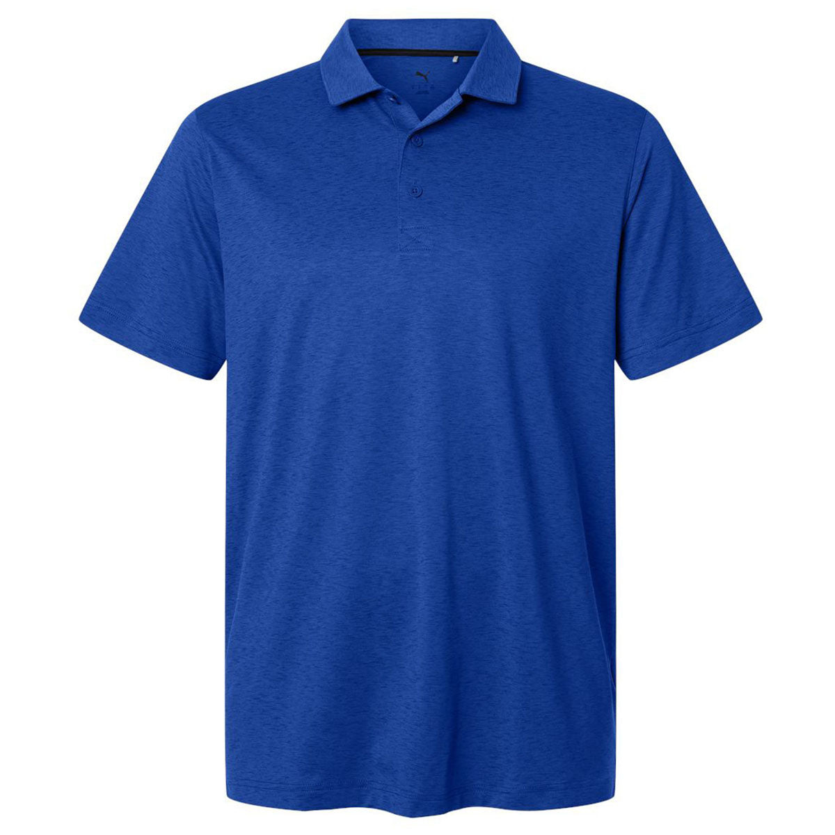 Puma Golf Men's Festive Blue Heather Icon Heather Polo 2.0