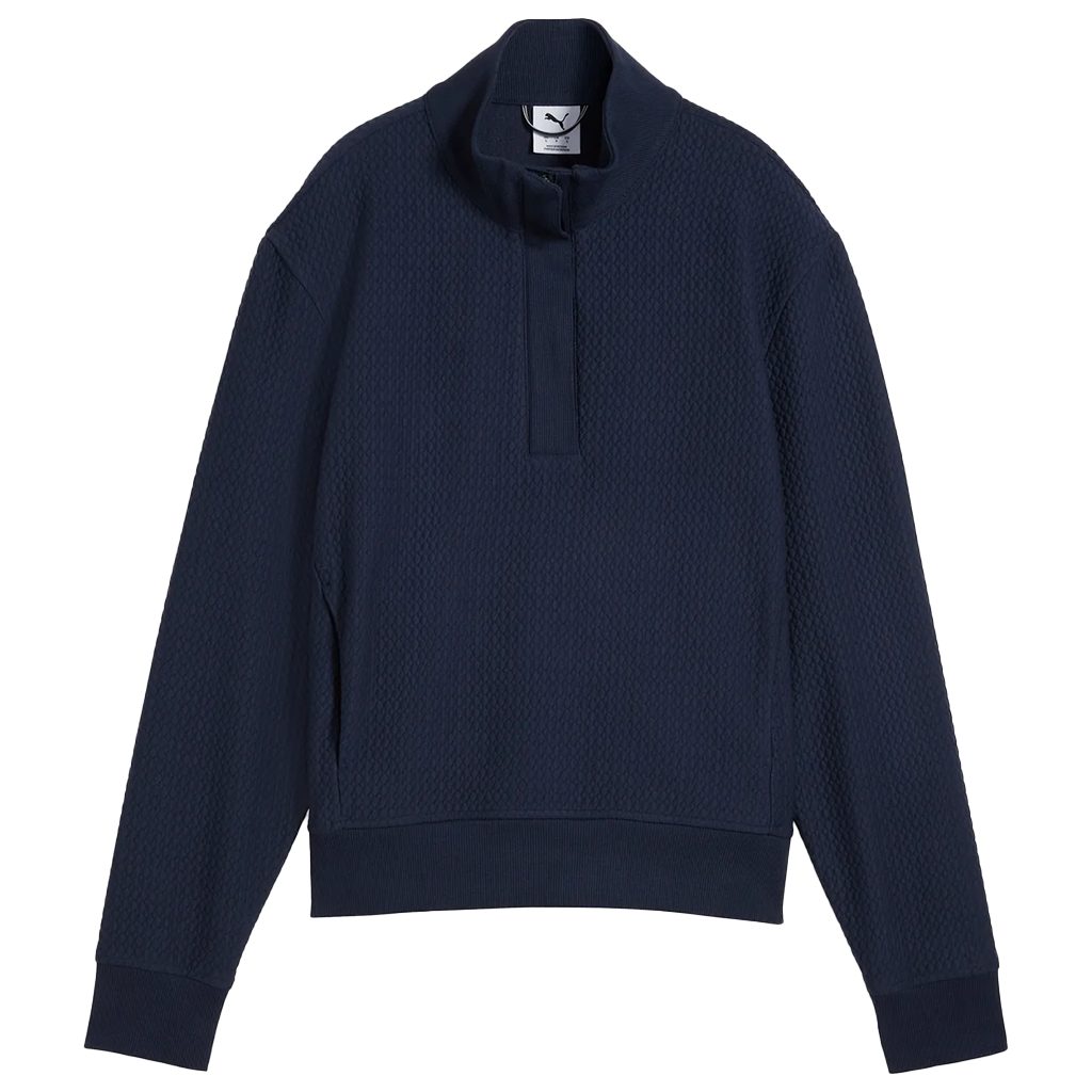 Puma Golf Women's Deep Navy Boulder 1/2 Zip BN