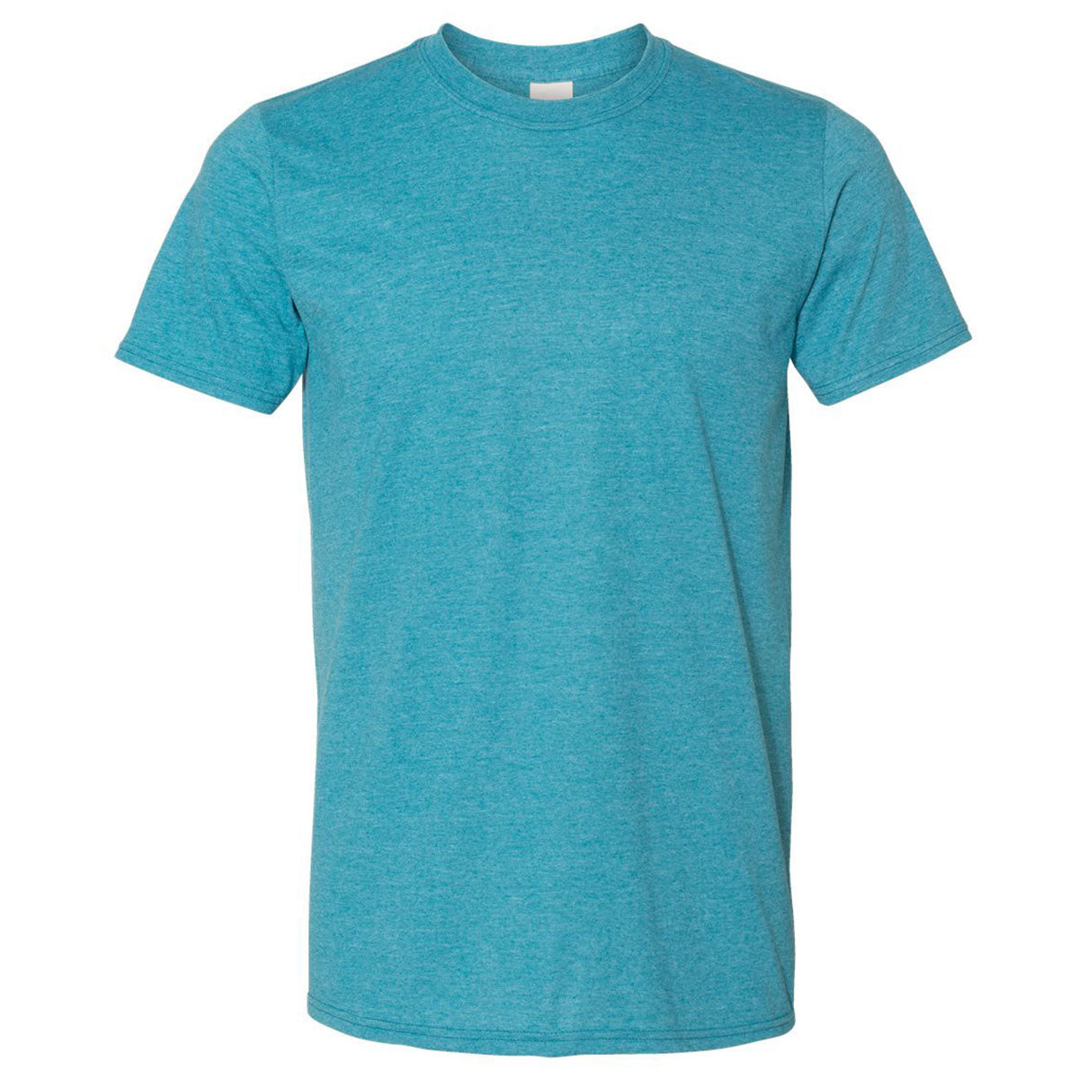 Gildan Unisex Heather Galapagos Blue Softstyle T-Shirt