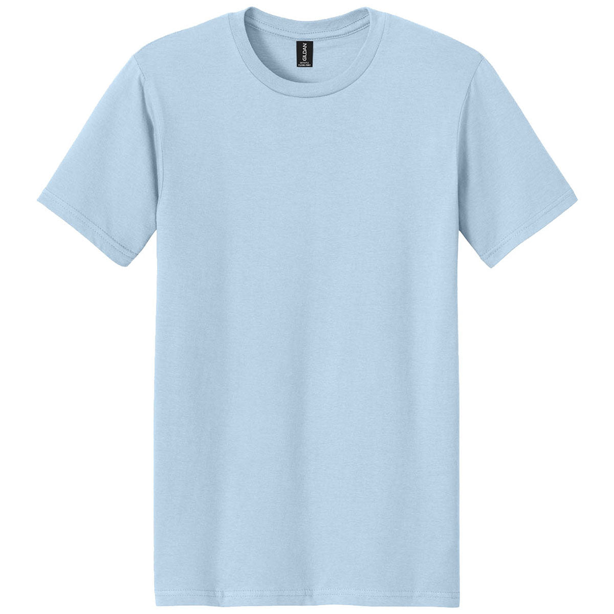 Gildan Men's Light Blue Softstyle Plasma Print Tee