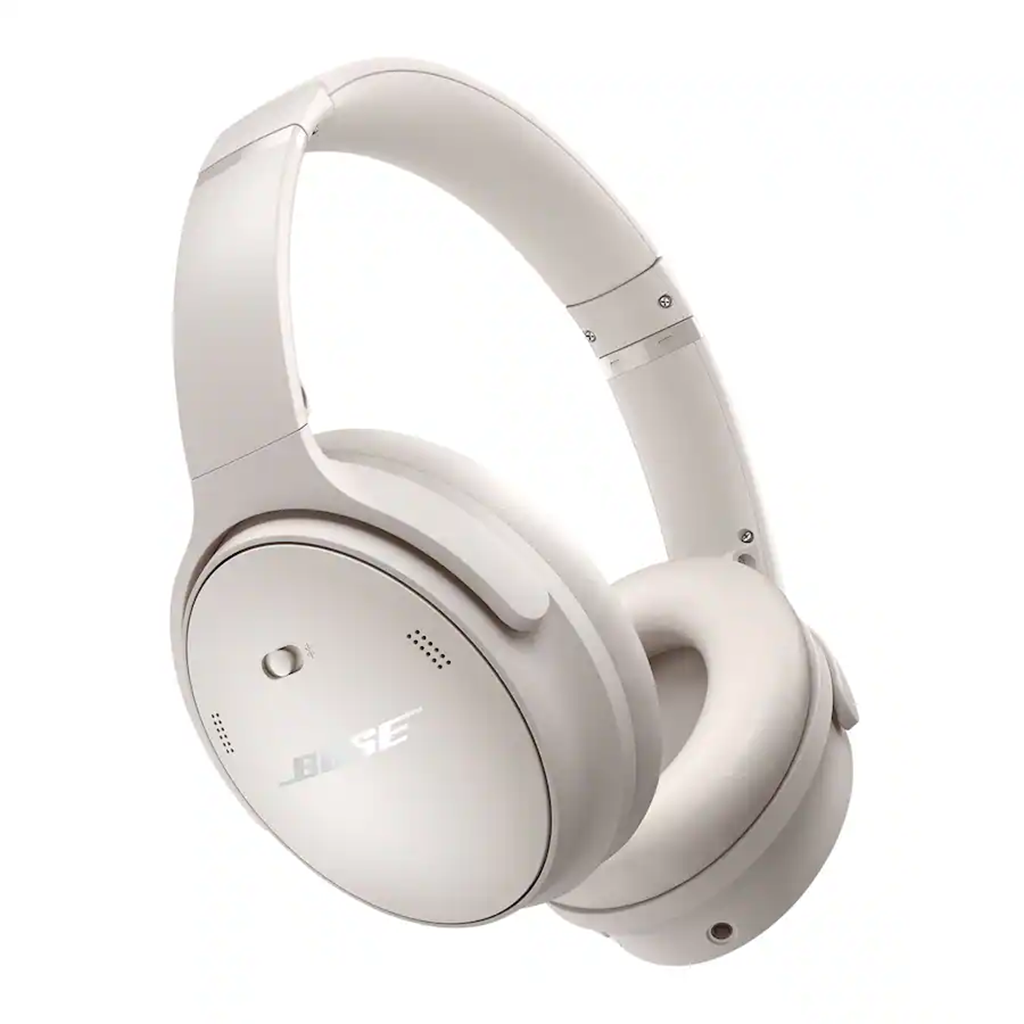 Bose White Smoke QuietComfort Wireless Noise Cancelling Over-the-Ear Bluetooth Headphones