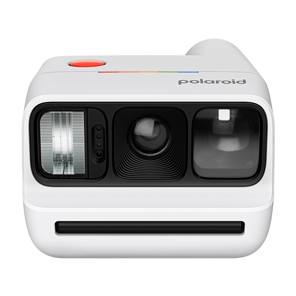 Polaroid White Go Generation 3 Instant Camera + Color Film Bundle