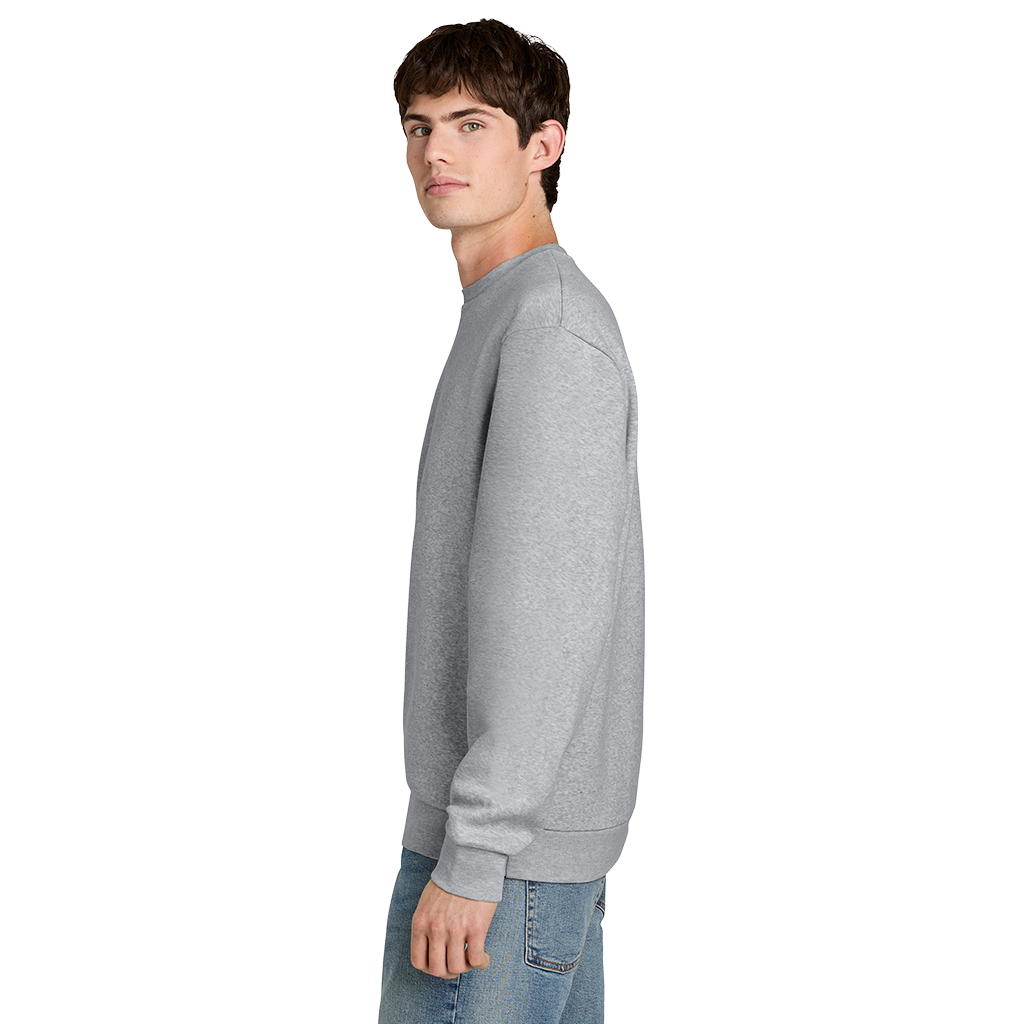 District Light Grey Heather MelloFleece Crew