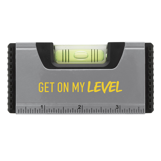 Koozie Group Gray Magnetic Pocket Level