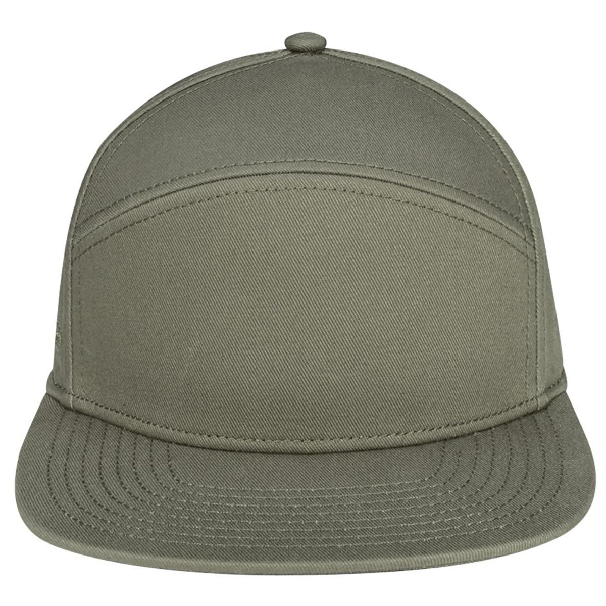 Pukka Olive Green Tradesman Hybrid Six-Panel Cap