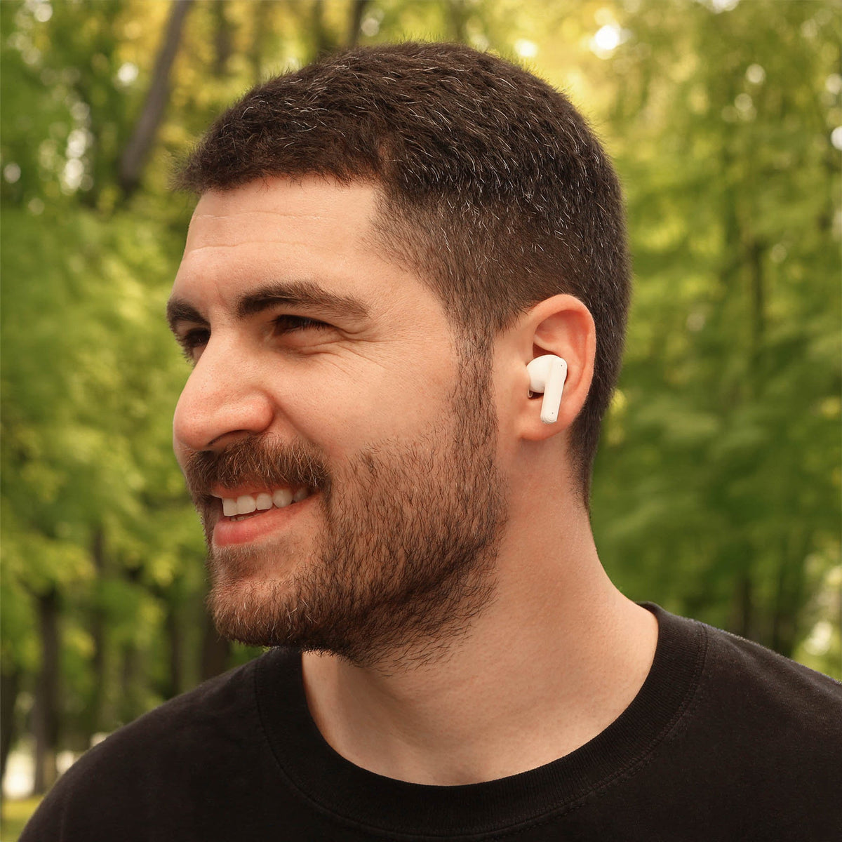 Handstands White 2 Buds Pro Wireless ANC Earbuds