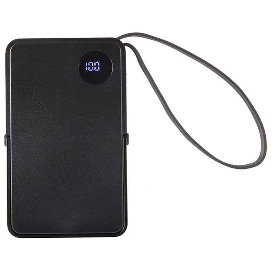 Leed's Black UL Listed MagClick Power Bank and Watch Charger