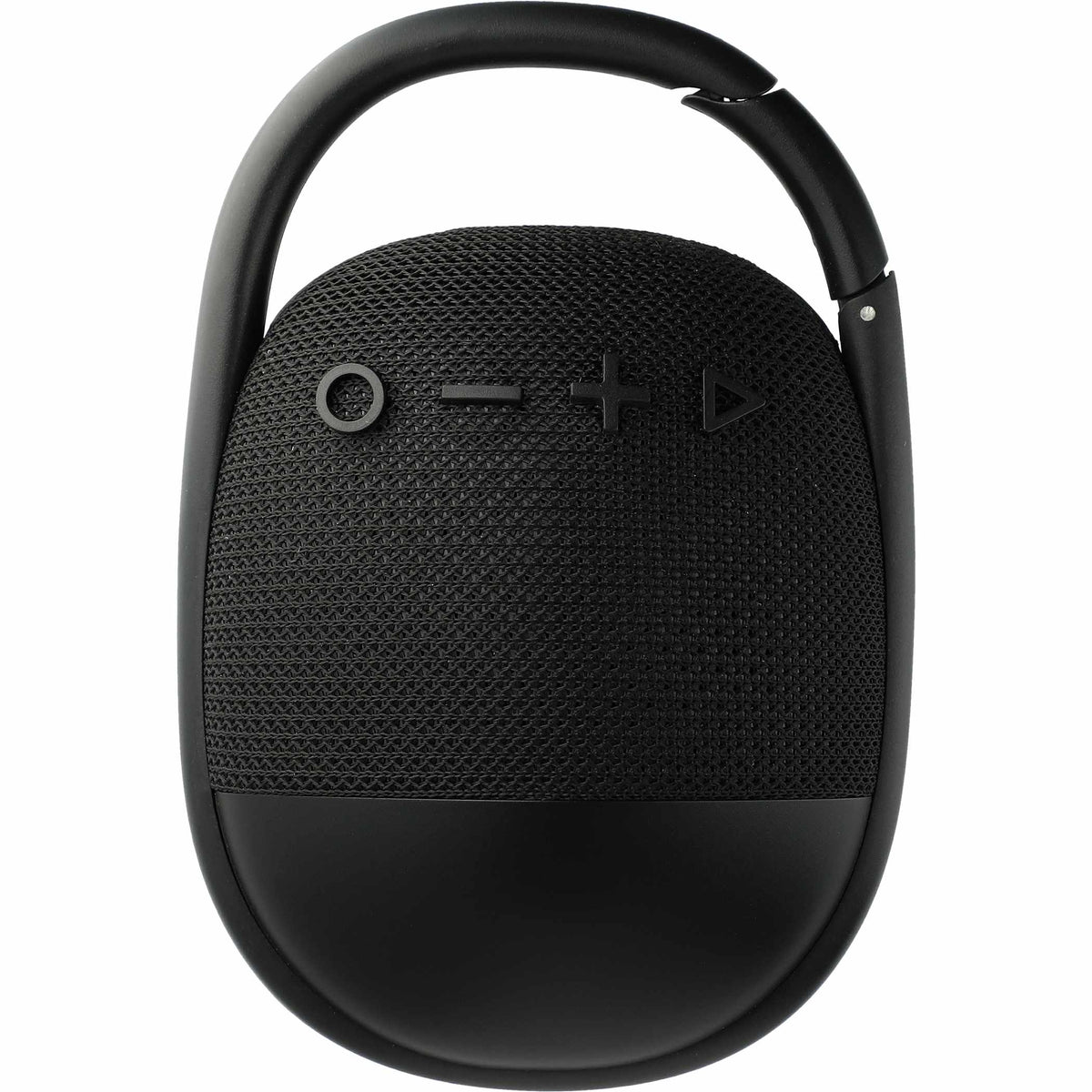 Leed's Black Fabric Clip Waterproof Bluetooth Speaker