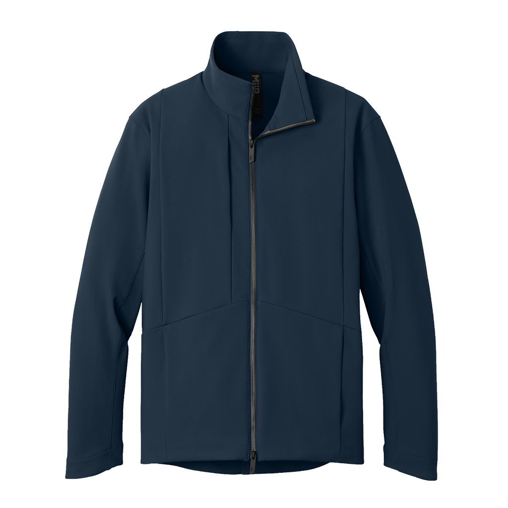 MiiR Men's Indigo Navy Nozawa Full-Zip Soft Shell
