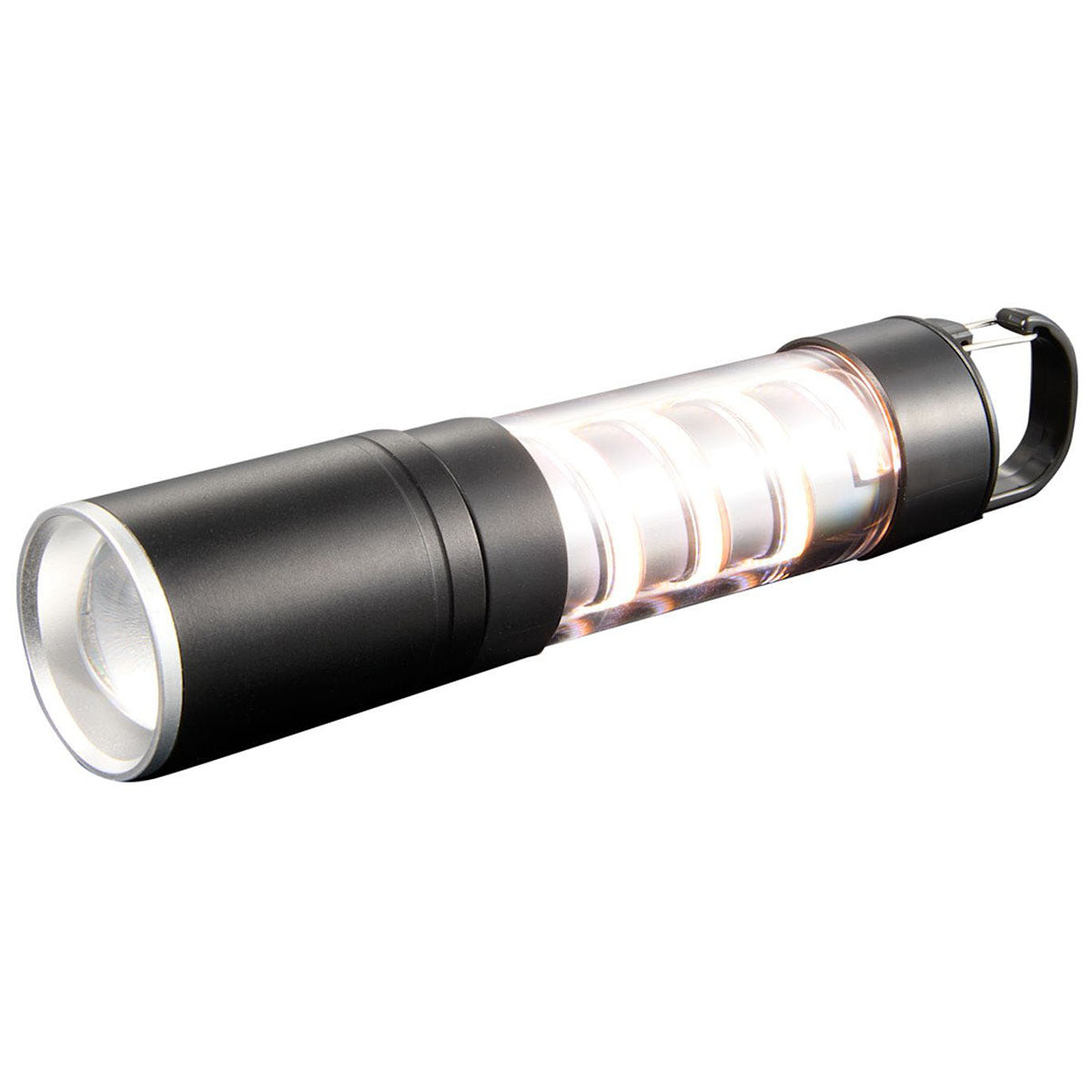 Leed's Black Hanging Spiral Filament Lantern Flashlight